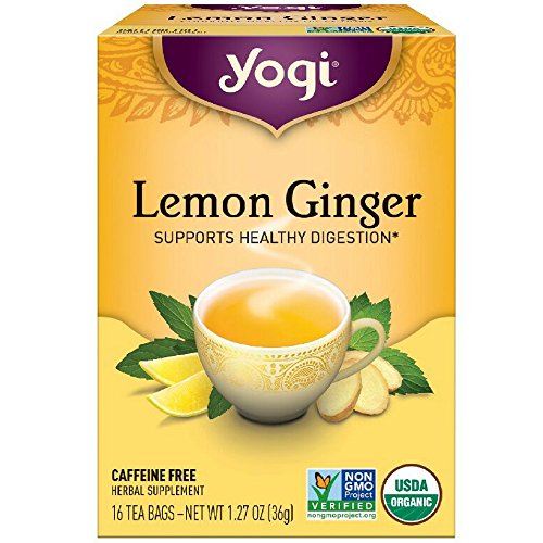 Yogi Tea Lemon Ginger Tea Bags 16 ea