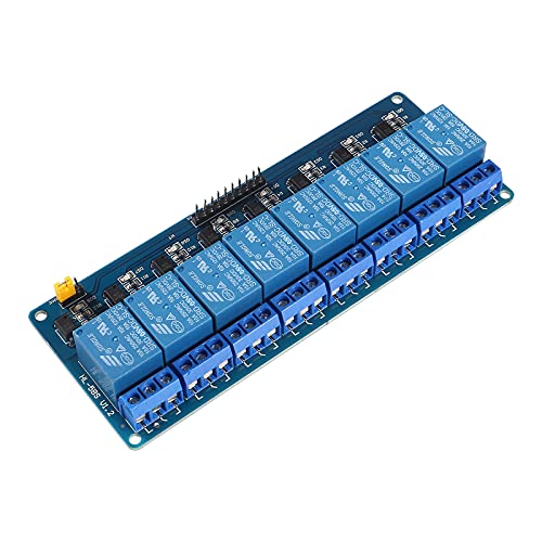 AEDIKO 8-kanalni Relejni modul dc 5 v s оптопарой Kompatibilan s Arduino UNO R3 MEGA 1280 DSP ARM PIC AVR STM32