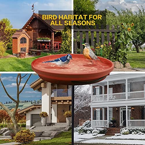 BIRD je ŽELJA Kadu za ptice S grijanjem,Termostatski kontrolu Otpornost na vremenske uticaje Sva godišnja doba