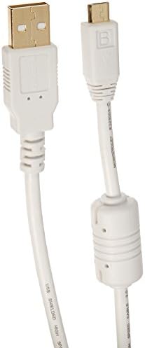 Kabel Monoprice USB 2.0 - 15 stopa - Crna | USB Type-A na 5-kontakt konektor Micro Type-B 28/24AWG Kabel s ферритовым