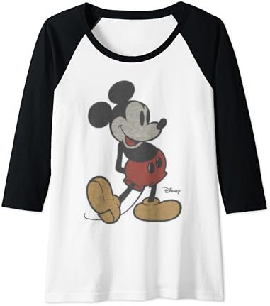 Диснеевская Klasična baseball t-shirt s Mickey Mouse u položaju Реглана