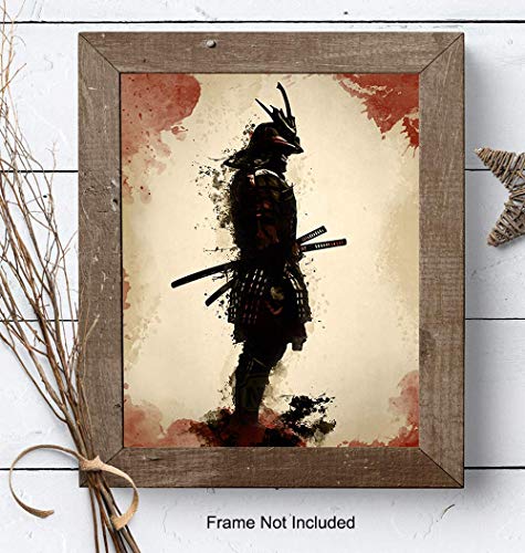 Samuraj, Ninja, Wall art borilačkih vještina, Home Dekor - Jedinstveni Plakat, Print - Jedinstven ukras prostorije