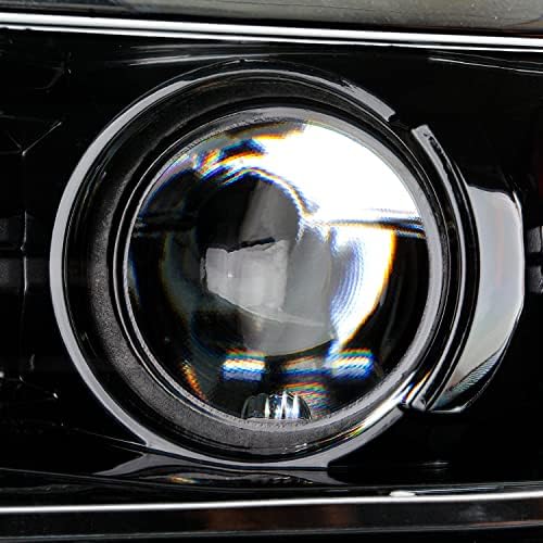 Pogodan za -2019 Chevrolet Silverado 1500 [Tip xenon/Xenon] Kromirani Проекторные prednja svjetla s led