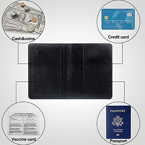 Kombinirani držač za putovnica i viza kartica Neo-wows, Torbice za putovnice, Korice za putovnice, ultra tanke