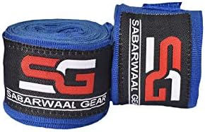 Sabarwaal Gear Uređaji Profesionalni 180-inčne oblozi za ruke za boks, kickboxing, Muay tai MMA, Boks omatanje