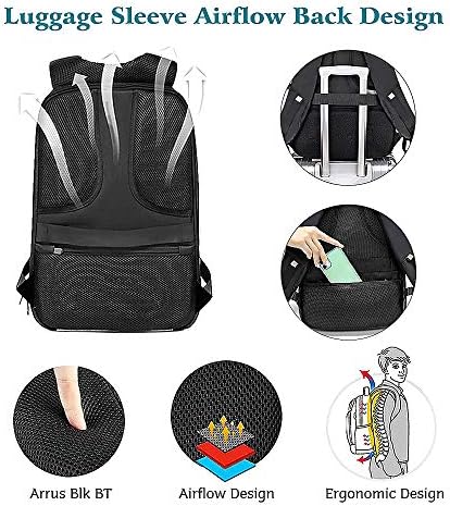 Tesinll DIY Moderan Ruksak,led full color ruksak za prijenosno računalo sa zaslonom za putovanja Za odrasle i studente,Za korištenje je Potrebno Spojiti na napajanje,15,5-inčni Crni,Najbolji poklon za muškarce
