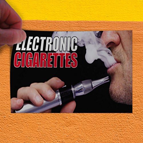 Elektronske cigarete 1 Firma za trgovinu u zatvorenom prostoru Vinil Naljepnica - 9.25inx24in,