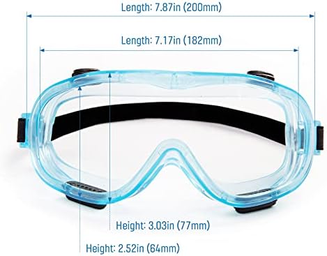 Innosurg Zaštitne naočale | Zaštitne naočale na vrhu Bodova,Podesivi Val kemikalija,Zaštitne naočale za zaštitu
