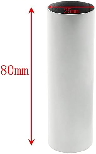 E-izvanredna Poklopac Za Svijeće 2 kom. 25x80 mm Bijela Metalna Lampa Luster Poklopac Za Svijeće Rukava Gnijezdo