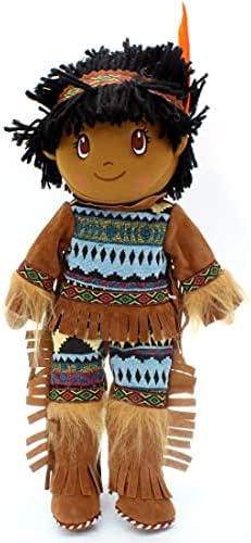 Zbirke Kinnex 14 Plišani тряпичная lutka domorodačkih američkih indijanaca-DF14001 - Atul - DF140001