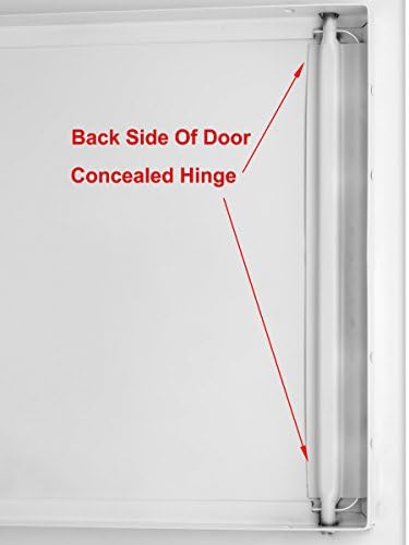 Čelična Vrata za Pristup Komercijalne Klase Serije Premier 5000, Univerzalni držač 10 x 10, Bijelo (Цилиндровая