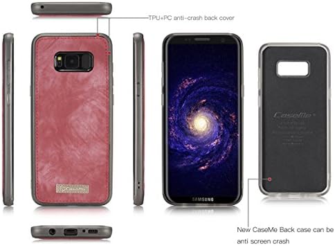 Torbica-novčanik Galaxy S9 Plus,Torbica-novčanik od prave kože ručne izrade AKHVRS,Torbica-novčanik na munje