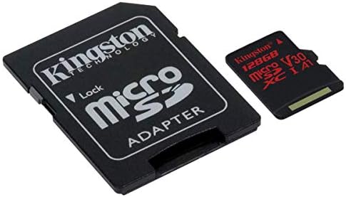Profesionalna kartica microSDXC 128 GB-Pogodan za crne HD-kartice Canon VIXIA HF R800, posebno dokazane SanFlash