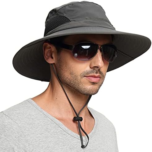 Солнцезащитная šešir EINSKEY za muškarce/žene, Vodootporan širokog oboda-kantu sa zaštitom od uv zračenja, Boonie