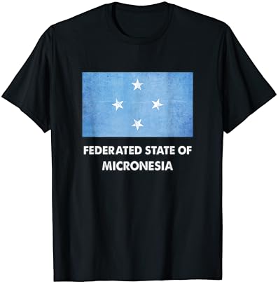 Majica sa zastavom Federalne države Mikronezije | Микронезийская t-shirt