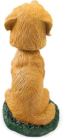 Zlatni Retriver je Pas s Konveksni Glavom Figurica za Ploči s Instrumentima u Automobilu Smiješno Pribor