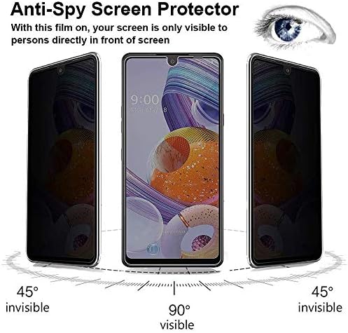 [2 Pakiranja] Zaštitna folija GLBLAUCK za Zaštitu Ekrana od privatnosti za Samsung Galaxy A12/A32 5 G, Zaštitne folije, od Kaljenog stakla s Tvrdoćom 9 N za Galaxy A12/A32 5 G 6,5 inča