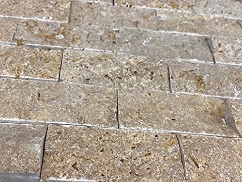 Čokoladna Travertin Noce 2x4 s zajedničkoj površine (Čvrste površine) Keramička pločica pločice - Kutija od