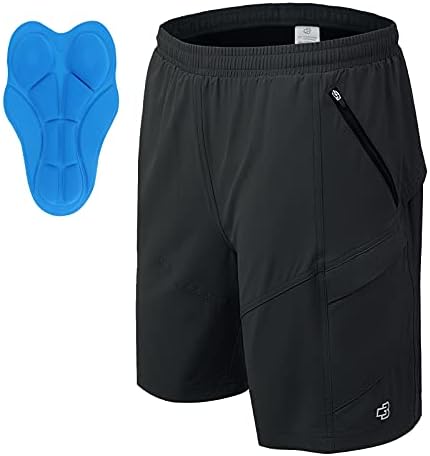 GymBrave Muške kratke hlače za mtb sa 3D-podstava, strme pluća biciklističke gaćice MTB, biciklističke kratke
