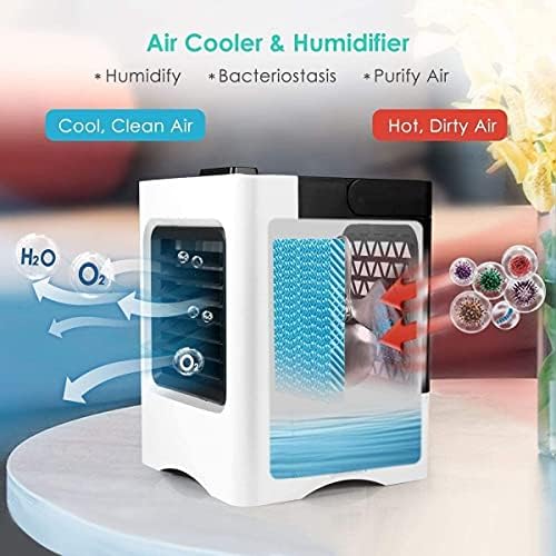 Prijenosni klima-uređaj Fane, Mini-hladnjak zraka, Osobno fan Isparavanja klima uređaj, Novi ventilator za zamagljivanja