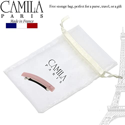 Camila Paris CP3454 Francuski bobby pin za kosu za djevojčice roza boje, Voštano metalne spone, Kopče za kosu