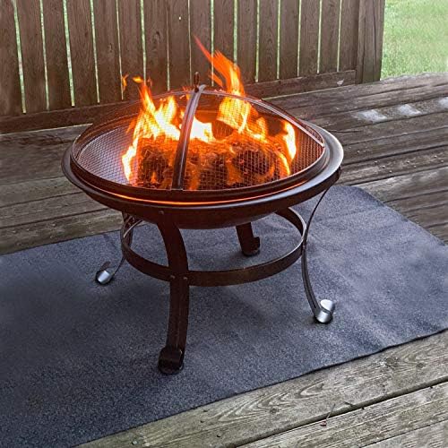 Tepih za gašenje požara—Mat vatre u peći, Vatrostalno | temperaturama, Mat tinja žar i tepih za pecenje, Upijajući