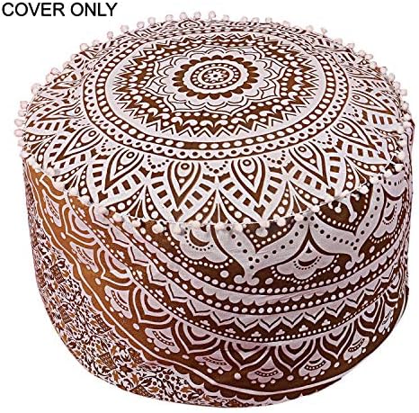 ГАНЕШАМ Indijski Mandala Fuj Otoman Pamučnim podne Jastuk Hipi Boho Dekorativni Home Dekor Torbica za klupa