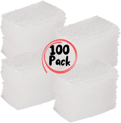 Mr. Pen - Vrećice za pakiranje jastuka s mjehurićima, 100 komada, 4x6 Inča, Vrećice s mjehurićima, Pakete s