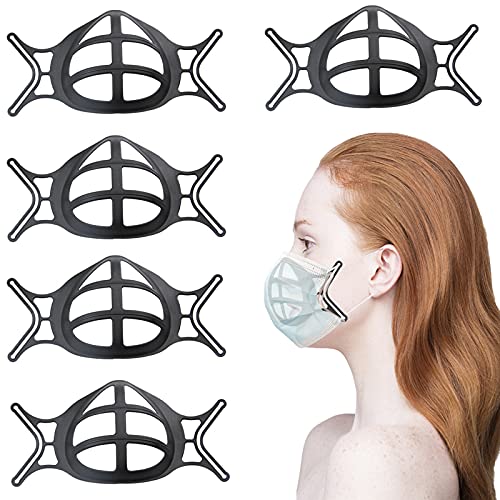 3D Nosač za maske Crni Držač Unutarnje Referentnog okvira Plastična čaša za disanje Drži tkanina od zaštite