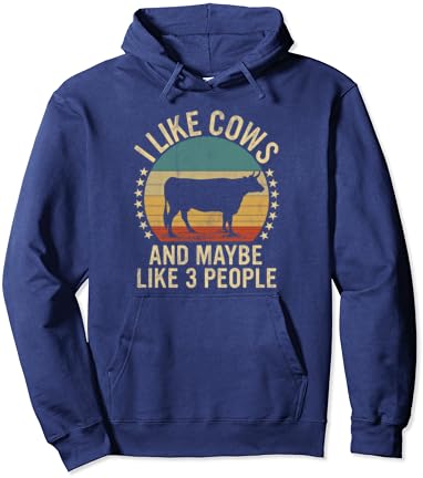 Sviđa mi se Krava i, Može Biti, Sviđa Poljoprivrednici od 3 Osobe Pulover s Kapuljačom