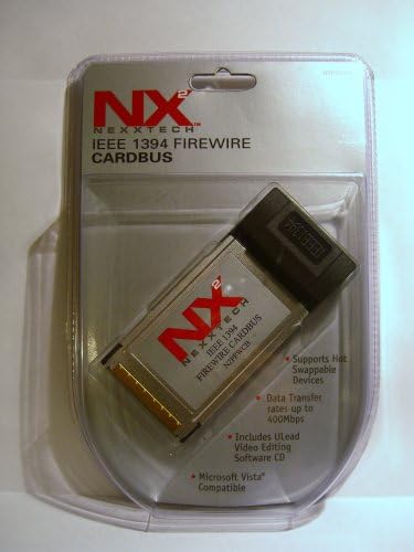 Nexxtech IEEE 1394A FireWire Sabirnice PC Card 2-Port adapter N2PFWCB