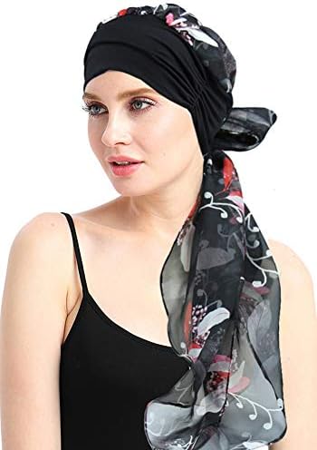 Kemoterapija Kape raznobojnim turbans za žene Duge Kose Marama pokrivala za Kape Od Raka