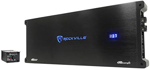 Монокомпонентный pojačalo Rockville dBcomp5 kapacitetom od 3500 W RMS! Auto Аудиоусилитель