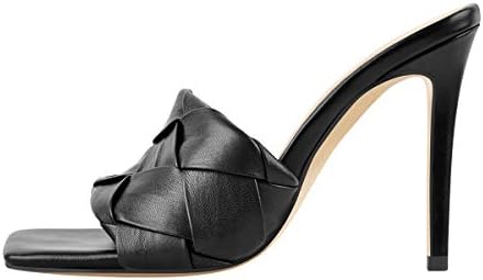 Лишань Ženske cipele na ukosnica bez spajala s trga otvorenim vrhom Pleter Mazga Klasične sandale na visoku