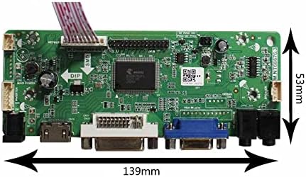 HDMI VGA DVI Audio LCD Kontroler za B156XW04 LP156WH2 LP156WH4 1366 x 768, LED 40-pinski LCD zaslon anel