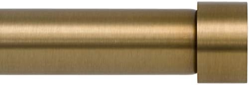 Vijenca Za Zavjese Ivilon sa Draperijom - Dizajn U Stilu Bočni Poklopci 1-inčni Stup. 72 do 144 cm Boja Toplo
