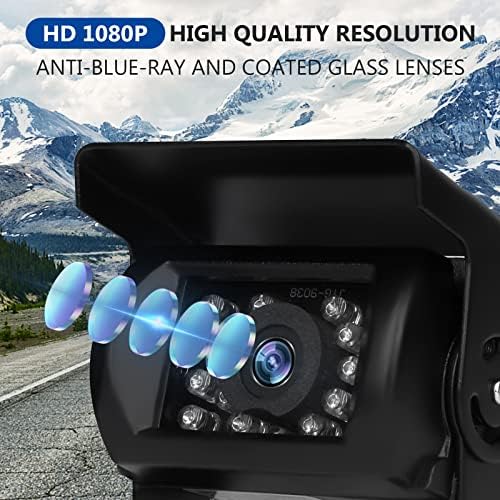 Bežični sigurnosna Kamera sa 7 - inčnim Monitorom-HD 1080P stražnja Kamera IR za Noćni Vid IP69 Vodootporna