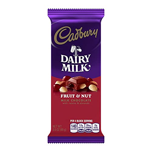 Cadbury ' s MILK MLIJEČNA Čokolada sa Voćem i Ореховыми Čokolade, Halloween, bar proteinska 3,5 grama