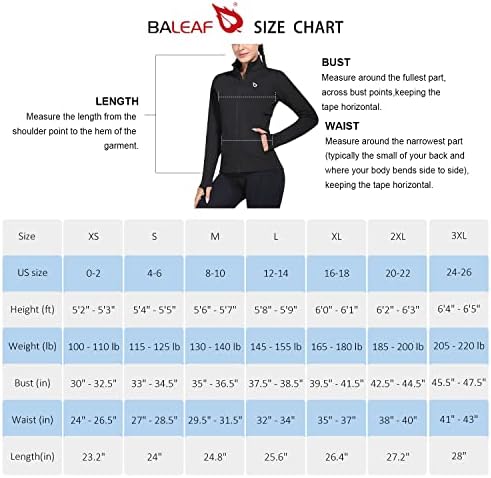 Ženska runo jaknu za trčanje BALEAF, vodootporne, s punim patent-zatvarač, termalne biciklističke jakne za golf,