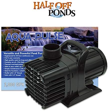 Potopna pumpa Aqua Pulse 2000 g / h za bare, Vodenim vrtovima, Slapovima bez bare i Skimmeri