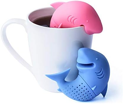 1 Kom. Заварка za čaj s morskim psima Smiješno Čaj Filter u obliku Životinja, Cjediljka za Čaj s listovima za