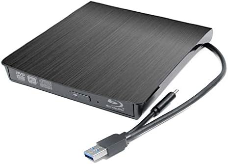 USB-C Prijenosni Vanjski 6X 3D Blu-ray Pogon s plamenikom, za Dell Inspiron 15 5000 3000 7000 Serije 5570 Gaming