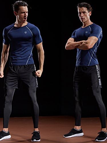 Majice sportskih treninga Neleus za muškarce s компрессионным osnovnim slojem