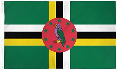 ZASTAVA AZ Zastava Dominike 3 x 5' - Доминиканские zastave 90 x 150 cm - Banner 3x5 metara