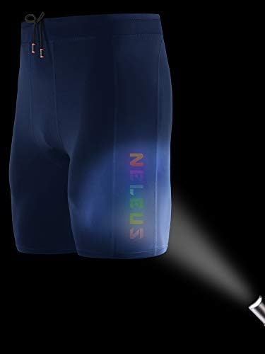 Gospodo kompresije kratke hlače Neleus s džepovima za suhu slijetanja Profesionalne Sportske Kratke hlače 3