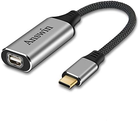 USB C za Mini Displayport (4K pri 60 Hz), USB Adapter-C/Thunderbolt 3 za Mini Displayport za novi MacBook, MacBook