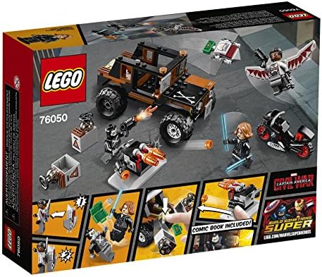 Construction set LEGO Super Heroes Crossbones za opasne pljačke 76050 (179 Kom.)