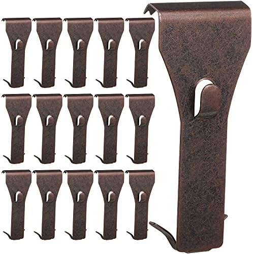16 Komada Cigle zidne stezaljke za vješanje na otvorenom Metalni zidovi kuka Metal keramička hanger Vijak kuka