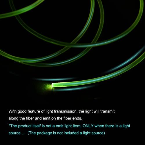 Kabel optičkog vlakna зарева strane MECCANIXITY PMMA 5mm 3.0 M svjetlosti vodič za LED u domu, hotelu