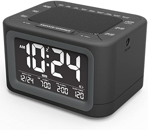 Vrlo Glasan Alarm za Teške spavanje | Zvučni Alarm | Zvučni stroj s bijelim buke za Spavanje, Odrasle, Djecu, Bebe